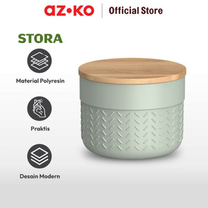 AZKO Stora Diamond Stoples Kapas Polyresin - Hijau
