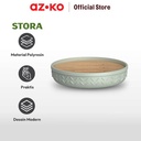 AZKO Stora Diamond Tempat Sabun Batang Polyresin - Hijau