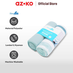 AZKO Sleeplite 120X150 cm Set 2 Pcs Selimut Polar Fleece - Hijau
