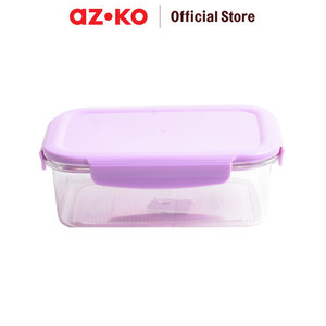 AZKO Kris 900 Ml Cotton Wadah Makanan - Ungu