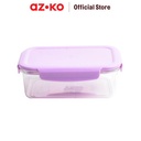 AZKO Kris 900 Ml Cotton Wadah Makanan - Ungu