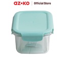 AZKO Kris 600 Ml Cotton Wadah Makanan - Hijau