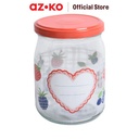 AZKO Cerve 500 Ml Sottovetro Stoples Kaca Confettura
