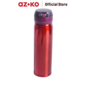 AZKO Kris 500 Ml Botol Vacuum Flask Shiny - Merah