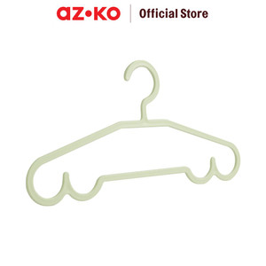 AZKO Stora 42x20.5 Cm Set 5 Pcs Hanger Plastik - Hijau