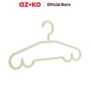 AZKO Stora 42x20.5 Cm Set 5 Pcs Hanger Plastik - Hijau