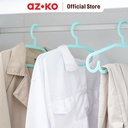 AZKO Stora 42x20.5 Cm Set 5 Pcs Hanger Plastik Pp - Biru