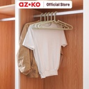 AZKO Stora Set 5 Pcs Hanger Plastik Pp - Hijau