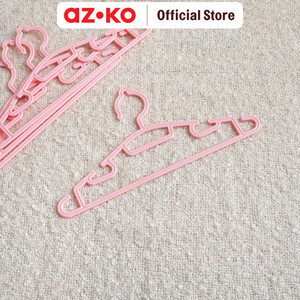 AZKO Stora Set 4 Pcs Hanger Plastik Pp - Pink