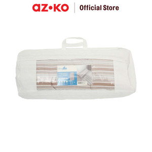 AZKO Sleeplite 85X200X5 cm Kasur Lipat Portable Stripe - Cokelat