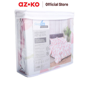 AZKO Sleeplite 160X200 cm Set 5Pcs Seprai Queen Polyester Violet - Pink