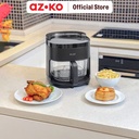 AZKO Klaz 4.2 ltr Air Fryer - Hitam Alat Masak Goreng Pembuat Makanan Penggoreng Tanpa Minyak Elektronik Dapur
