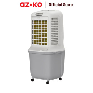 AZKO Krisbow Sync 25 ltr Smart Air Cooler - Putih/Abu-Abu Smart Ice Conditioner Pendingin Ruangan Penyejuk Udara Kipas Angin Evaporasi Cooling Fan