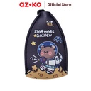 AZKO Ataru Gantungan Kunci Pu Print Pull Out - Biru