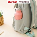 AZKO Ataru Tas Ransel Dengan Clip Nylon - Abu-Abu