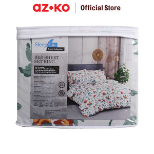 AZKO Sleeplite 180X200 cm Set 5 Pcs Seprai King Polyester Evelyn