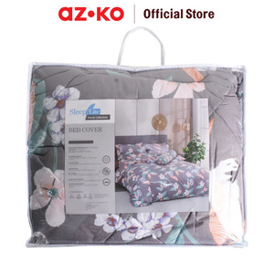 AZKO Sleeplite 210X220 cm Bed Cover Polyester Fmn - Abu-Abu