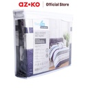 AZKO Sleeplite 180X200 cm Set 5 Pcs Seprai King Polyester Stripe Skye