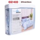 AZKO Sleeplite 180X200 cm Set 5 Pcs Seprai King Poly Buttercup - Biru