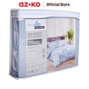 AZKO Sleeplite 160X200 cm Set 5 Pcs Seprai Queen Poly Buttercup - Biru