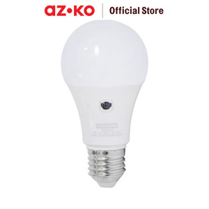 AZKO Krisbow Lumi Bohlam Led Sensor Cahaya 9 Watt - Cool Daylight