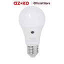 AZKO Krisbow Lumi Bohlam Led Sensor Cahaya 9 Watt - Cool Daylight