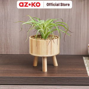 AZKO Arthome Tanaman Artifisial Big Airplant In Shaw Tripot