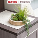 AZKO Arthome Tanaman Artifisial Succulent Mix-C In Shaw Pot