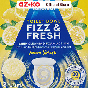 AZKO Astonish Set 8 Pcs Pembersih Kloset Lemon Splash