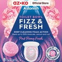 AZKO Astonish Set 8 Pcs Pembersih Kloset Pink Peony Fresh - Pink Peony