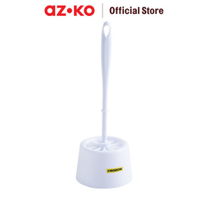 AZKO Krisbow Sikat Toilet Dengan Round Holder Frtb100w - Putih