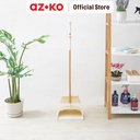 AZKO Proclean Set Sapu Dan Pengki - Cokelat