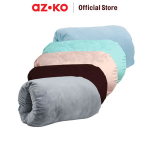 AZKO Sleeplite 40x29x18 Cm Bantal Tidur - Abu-Abu - Peach