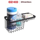 AZKO Stora 30x12x11.6 Cm Rak Dinding Kamar Mandi