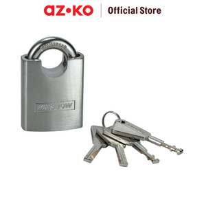 AZKO Krisbow 5 Cm Gembok Stainless Steel Shackle Protect