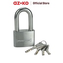 AZKO Krisbow 6 Cm Gembok Stainless Steel Long Shackle - Silver