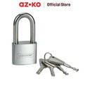 AZKO Krisbow 4 Cm Gembok Stainless Steel Long Shackle - Silver