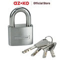 AZKO Krisbow 5 Cm Gembok Stainless Steel - Silver