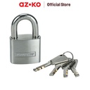 AZKO Krisbow 4 Cm Gembok Stainless Steel - Silver