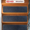 AZKO Forhom 21x76 Cm Alas Pijakan Tangga Antislip Line - Abu-Abu