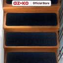 AZKO Forhom 21x76 Cm Alas Pijakan Tangga Antislip Line - Hitam