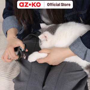 AZKO Paws N Tail Gunting Kuku Hewan - Hitam/Hijau Pet