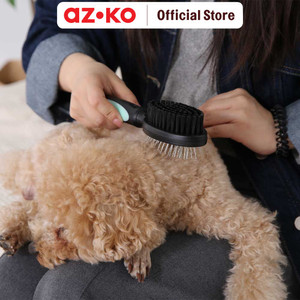 AZKO Paws N Tail Sisir Hewan Double Side Small