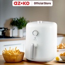 AZKO Kris 3.5 ltr Air Fryer - Putih Alat Masak Goreng Pembuat Makanan Penggoreng Tanpa Minyak Elektronik Dapur