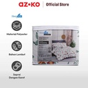 AZKO Sleeplite 180X200 cm Set 5 Pcs Seprai King Polyester Evelyn