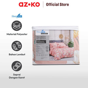AZKO Sleeplite 160X200 cm Set 5 Pcs Seprai Queen Poly Buttercup - Pink