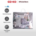 AZKO Sleeplite 210X220 cm Bed Cover Polyester Fmn - Abu-Abu