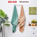 AZKO Indonesia Forhom Set 2 Pcs Handuk Mandi - Hijau Sage/Cokelat