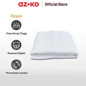 AZKO Forhom 50x75 Cm Keset Kamar Mandi Hotel Series - Putih