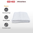 AZKO Forhom 50x75 Cm Keset Kamar Mandi Hotel Series - Putih